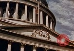 Image of U.S. Capitol building 1940s Washington DC USA, 1942, second 18 stock footage video 65675050317
