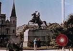 Image of French Quarter and Jackson Square New Orleans Louisiana USA, 1942, second 13 stock footage video 65675050321