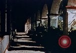 Image of Mission Santa Barbara of Franciscan order Santa Barbara California USA, 1942, second 32 stock footage video 65675050325