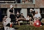 Standbild Holländische Holzschuhe hergestellt Holland Michigan USA, 1942, aus Sekunde 28 historischem Filmmaterial Videoclip 65675050329