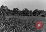 Image of American troops sitting in clearing Maryland United States USA, 1925, second 1 stock footage video 65675050336