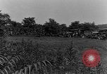 Image of American troops sitting in clearing Maryland United States USA, 1925, second 3 stock footage video 65675050336