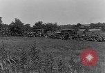 Image of American troops sitting in clearing Maryland United States USA, 1925, second 6 stock footage video 65675050336