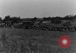 Image of American troops sitting in clearing Maryland United States USA, 1925, second 8 stock footage video 65675050336
