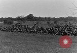 Image of American troops sitting in clearing Maryland United States USA, 1925, second 13 stock footage video 65675050336
