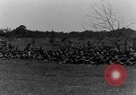 Image of American troops sitting in clearing Maryland United States USA, 1925, second 15 stock footage video 65675050336