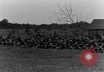 Image of American troops sitting in clearing Maryland United States USA, 1925, second 16 stock footage video 65675050336