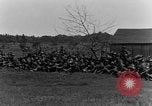 Image of American troops sitting in clearing Maryland United States USA, 1925, second 17 stock footage video 65675050336