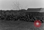 Image of American troops sitting in clearing Maryland United States USA, 1925, second 18 stock footage video 65675050336