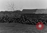 Image of American troops sitting in clearing Maryland United States USA, 1925, second 19 stock footage video 65675050336