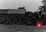 Image of American troops sitting in clearing Maryland United States USA, 1925, second 23 stock footage video 65675050336