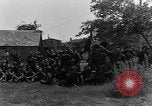Image of American troops sitting in clearing Maryland United States USA, 1925, second 25 stock footage video 65675050336