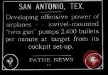 Standbild Twin 0 30 Maschinengewehre San Antonio Texas USA, 1922, aus Sekunde 1 historischem Filmmaterial Videoclip 65675050347