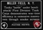 Immagine di Americano Mark ho mod 1917 serbatoi New York United States USA, 1922, secondo 6 filmato di repertorio 65675050348