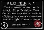 Immagine di Americano Mark ho mod 1917 serbatoi New York United States USA, 1922, secondo 10 filmato di repertorio 65675050348