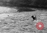 Standbild Fang den Fisch Hund Washington State United States USA, 1929, aus Sekunde 36 historischem Filmmaterial Videoclip 65675050359