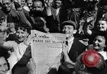 Image of liberation of Paris Paris France, 1944, second 23 stock footage video 65675050364