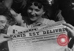 Image of liberation of Paris Paris France, 1944, second 24 stock footage video 65675050364