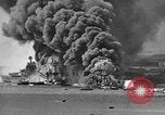 Image of Japanese attack on Pearl Harbor Hawaii USA, 1941, second 39 stock footage video 65675050369