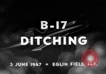 Image of American B-17 aircraft Florida United States USA, 1947, second 1 stock footage video 65675050372