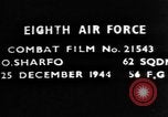 Image of American 8th Air Force Germany, 1944, second 37 stock footage video 65675050376