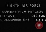 Image of German FW-190 shot down. Germany, 1944, second 1 stock footage video 65675050377