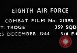 Image of German FW-190 shot down. Germany, 1944, second 3 stock footage video 65675050377