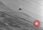Image of German FW-190 shot down. Germany, 1944, second 24 stock footage video 65675050377