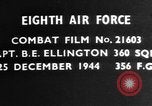 Image of Captain B E Ellington Germany, 1944, second 1 stock footage video 65675050378