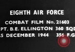 Image of Captain B E Ellington Germany, 1944, second 4 stock footage video 65675050378