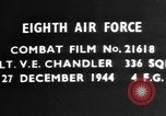 Image of bombing German installations Germany, 1944, second 4 stock footage video 65675050379