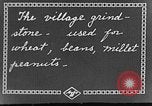 Standbild Dorf Schleifstein China, 1938, aus Sekunde 3 historischem Filmmaterial Videoclip 65675050387