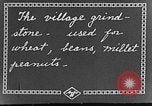 Standbild Dorf Schleifstein China, 1938, aus Sekunde 4 historischem Filmmaterial Videoclip 65675050387