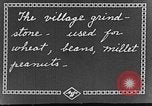 Standbild Dorf Schleifstein China, 1938, aus Sekunde 5 historischem Filmmaterial Videoclip 65675050387