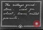 Standbild Dorf Schleifstein China, 1938, aus Sekunde 6 historischem Filmmaterial Videoclip 65675050387