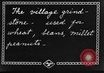 Standbild Dorf Schleifstein China, 1938, aus Sekunde 8 historischem Filmmaterial Videoclip 65675050387