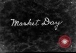 Image of Market day China, 1938, second 37 stock footage video 65675050391