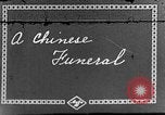 Image of funeral procession China, 1938, second 1 stock footage video 65675050392