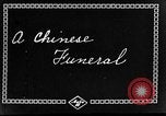 Image of funeral procession China, 1938, second 3 stock footage video 65675050392