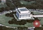 Image of Lincoln Memorial Washington DC USA, 1954, second 46 stock footage video 65675050413