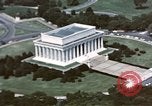 Image of Lincoln Memorial Washington DC USA, 1954, second 55 stock footage video 65675050413