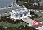 Image of Lincoln Memorial Washington DC USA, 1954, second 58 stock footage video 65675050413