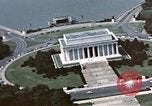 Image of Lincoln Memorial Washington DC USA, 1954, second 62 stock footage video 65675050413