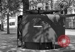 Image of street urinal Paris France, 1956, second 3 stock footage video 65675050418