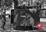 Image of street urinal Paris France, 1956, second 10 stock footage video 65675050418