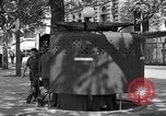 Image of street urinal Paris France, 1956, second 11 stock footage video 65675050418