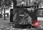Image of street urinal Paris France, 1956, second 15 stock footage video 65675050418