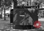 Image of street urinal Paris France, 1956, second 17 stock footage video 65675050418