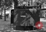 Image of street urinal Paris France, 1956, second 19 stock footage video 65675050418