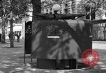Image of street urinal Paris France, 1956, second 22 stock footage video 65675050418